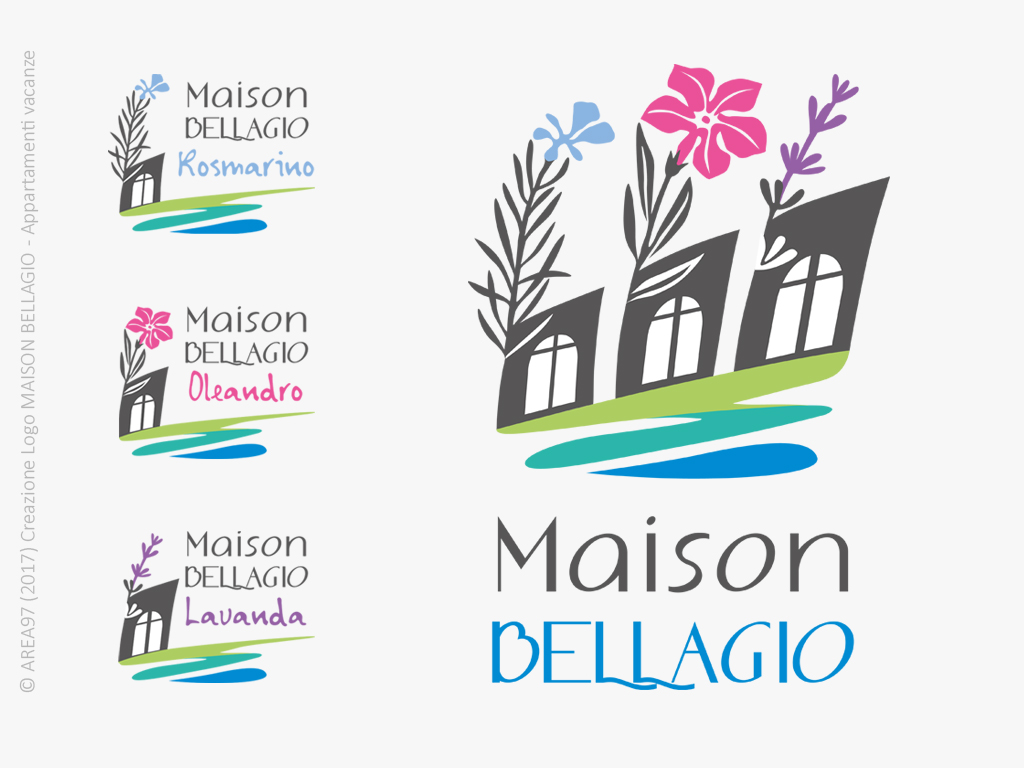 MAISON BELLAGIO<br> Logo | Appartamenti vacanze